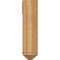 Ekena Millwork Funston Arts and Crafts Rough Sawn Bracket w/ Offset Brace, Western Red Cedar, 8"W x 24"D x 32"H BKT0806X24X32FST03RWR - alternate 4